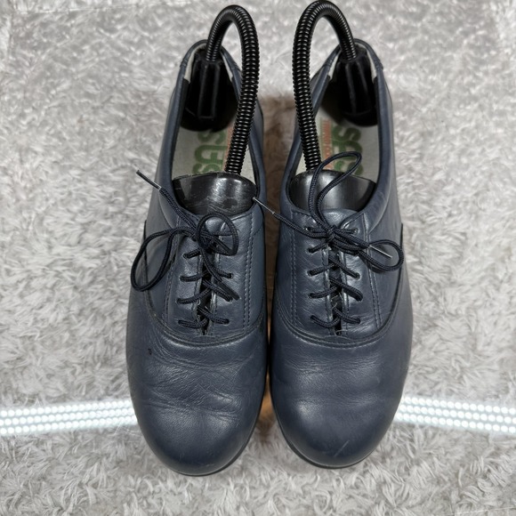SAS Shoes Womens Size 7 N Narrow Navy Leather Walking Oxford Tripad Comfort - Picture 5 of 15